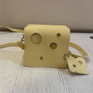 Fun Mini Swiss cheese purse